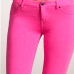 Fuchsia jeggins