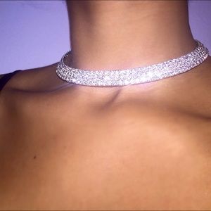 💎 diamond choker necklace