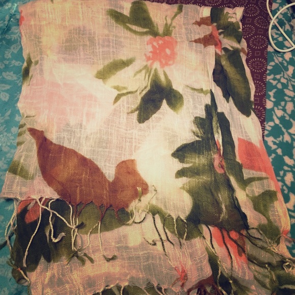 Floral scarf