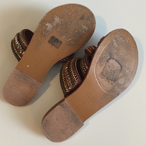 HP⭐️anthropologie Jasper & Jeera Azille Slides - Picture 4 of 4
