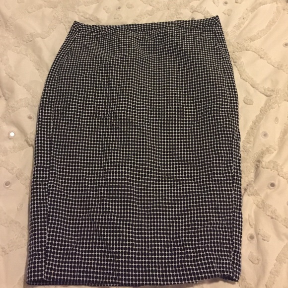 Target Merona Black and white Pencil Skirt unworn