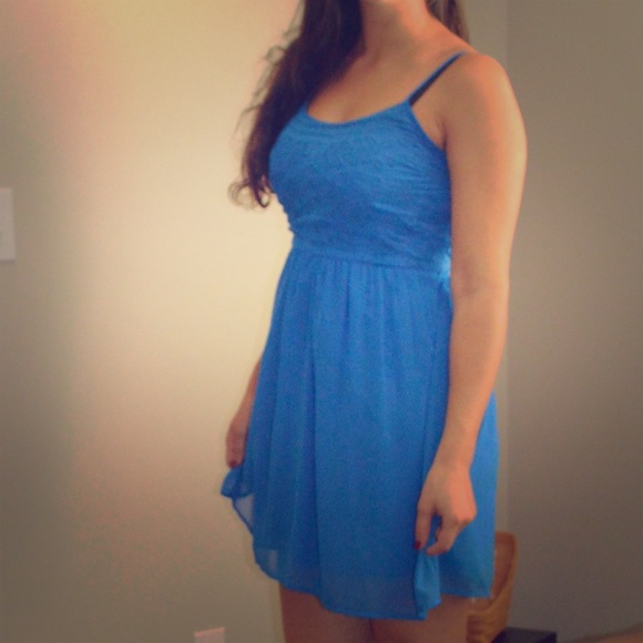 Blue So Mini Dress