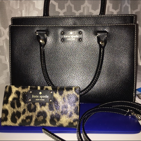 Kate spade Leopard wallet ONLY! - Picture 2 of 2