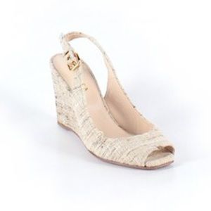 Authentic PRADA Linen Wedges 👡
