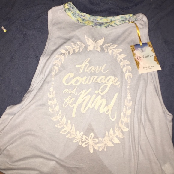 Cinderella tulip back tank top
