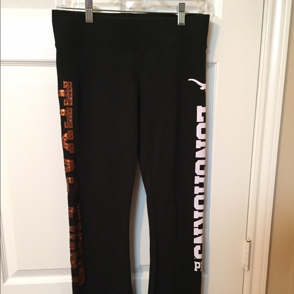 PINK Longhorn sweatpants