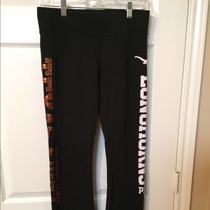 PINK Longhorn sweatpants