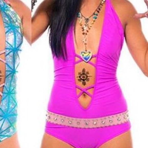 Purple Kali romper