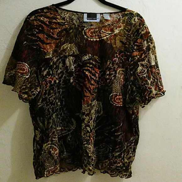 Maggie Barns blouse top size 1x