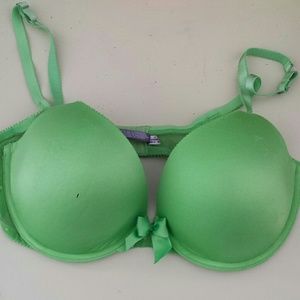 FLASH SALE  lime green Aerie Pushup Bra