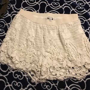AMERICAN EAGLE LACE SHORTS