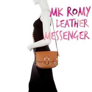 Michael Kors Romy Leather Messenger