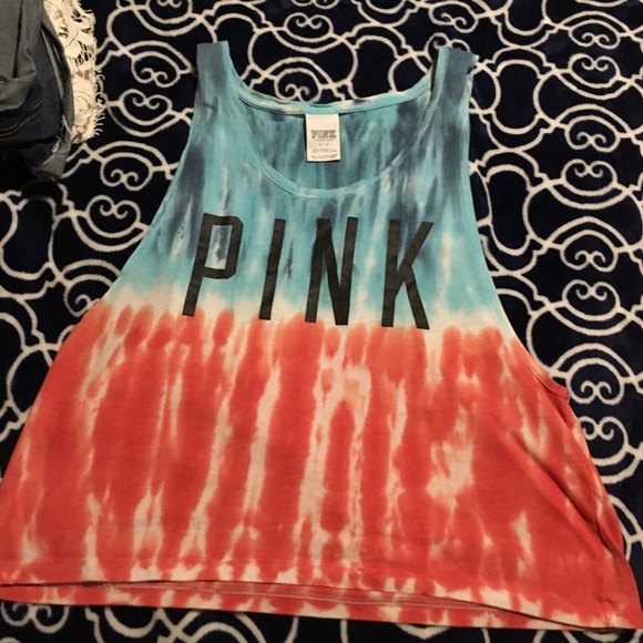 PINK MUSCLE TANK TOP