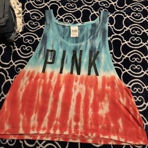 PINK MUSCLE TANK TOP