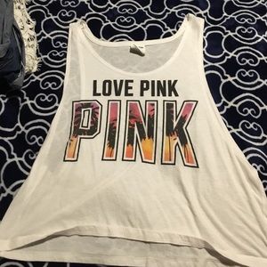 PINK SUMMER TANK TOPS