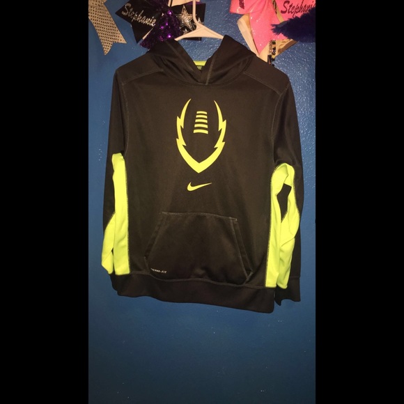 black and neon Nike jacket