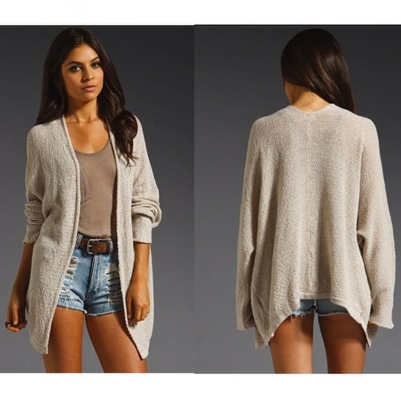 Brandy Melville Caroline Cream Cardigan