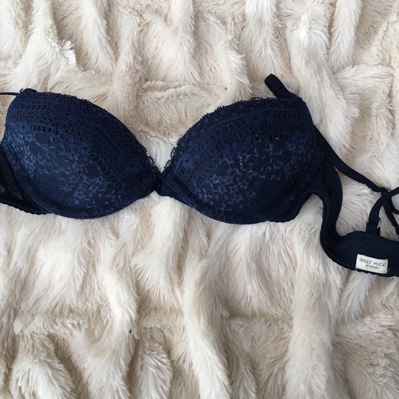 Blue GILLY HICKS bra