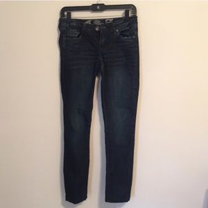 Dark Blue Glam Ultra Skinny Jeans