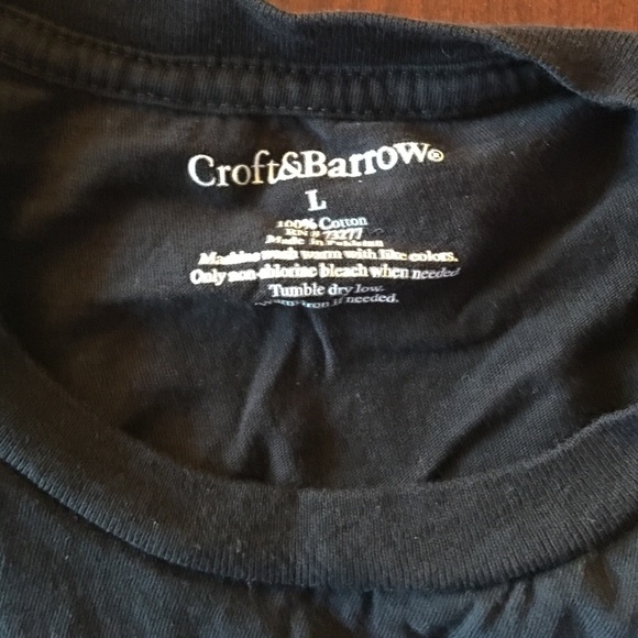 ๐๐JUST REDUCED 4 black T-shirts croft &barrows - Picture 2 of 3