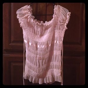 Vanity blouse. Sz s. Super cute.