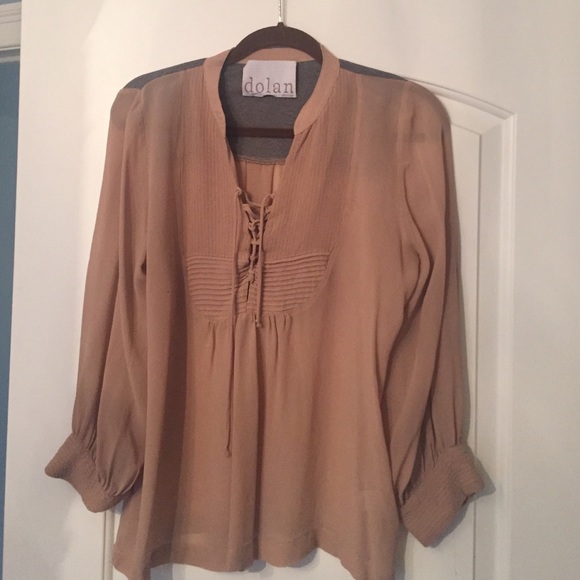 Tie up blouse