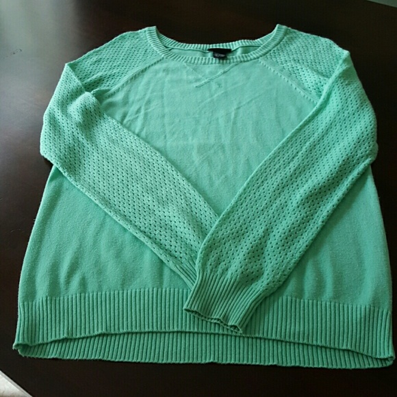 Mint green sweater
