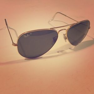Polarized aviator Ray-Bans