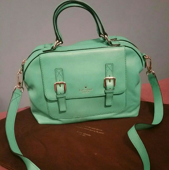 Authentic NWT Kate Spade Raquelle Bag Mint Green