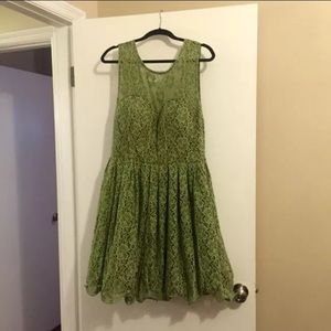 NEW Green Lace Dress