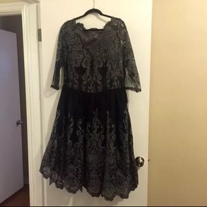 NEW Black & Silver Cocktail Dress