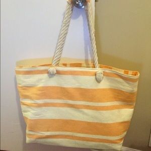 Striped Tote Bag