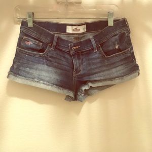 Hollister jean shorts