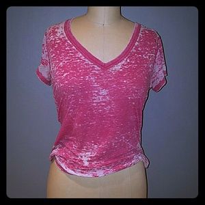 Distressed T shirt