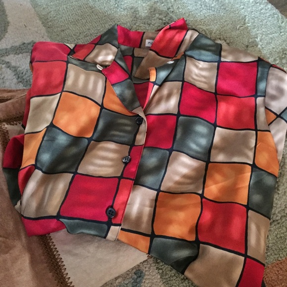 Vintage Notation Blouse - image 1