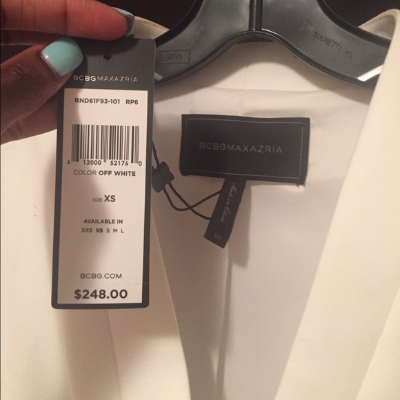 BCBG White Blazer Dress - Picture 3 of 4