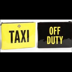 Kate Spade "Taxi" clutch