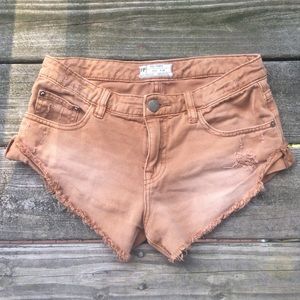 Free People denim shorts• SIZE 24