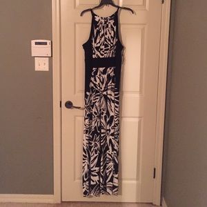 Floral print maxi dress