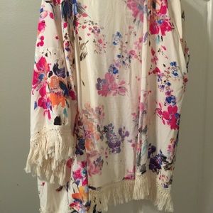Floral kimono
