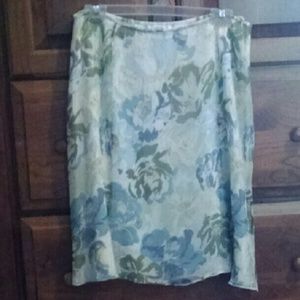 Flowy Floral Skirt