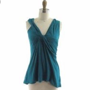 Anthropologie Twist & Flounce Tank
