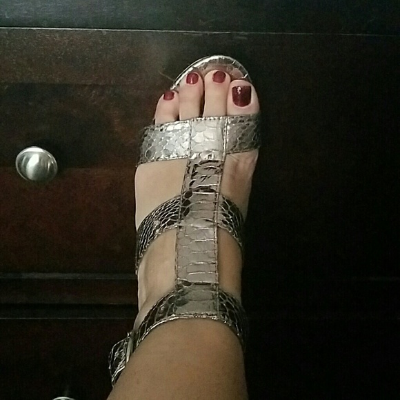 Metallic Heels