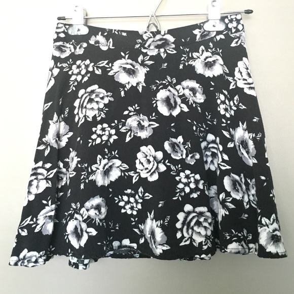 Floral Skater Skirt