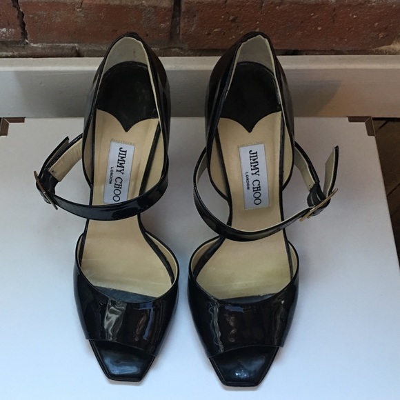 Timeless patent leather Jimmy Choos