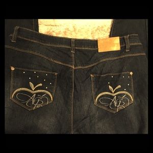 Apple Bottom Skinny jeans sz 12