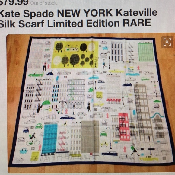 FUN Kate Spade Silk scarf!