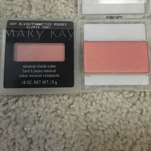 Mary Kay mineral cheek color Shy Blush