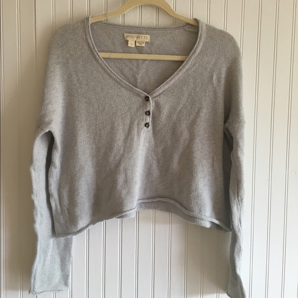 UO crop knit sweater