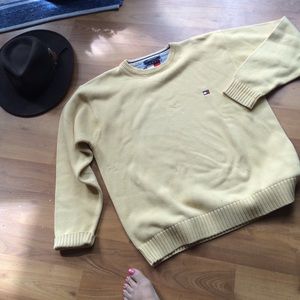 Flash Sale Men's Tommy Hilfiger Yellow Sweater
